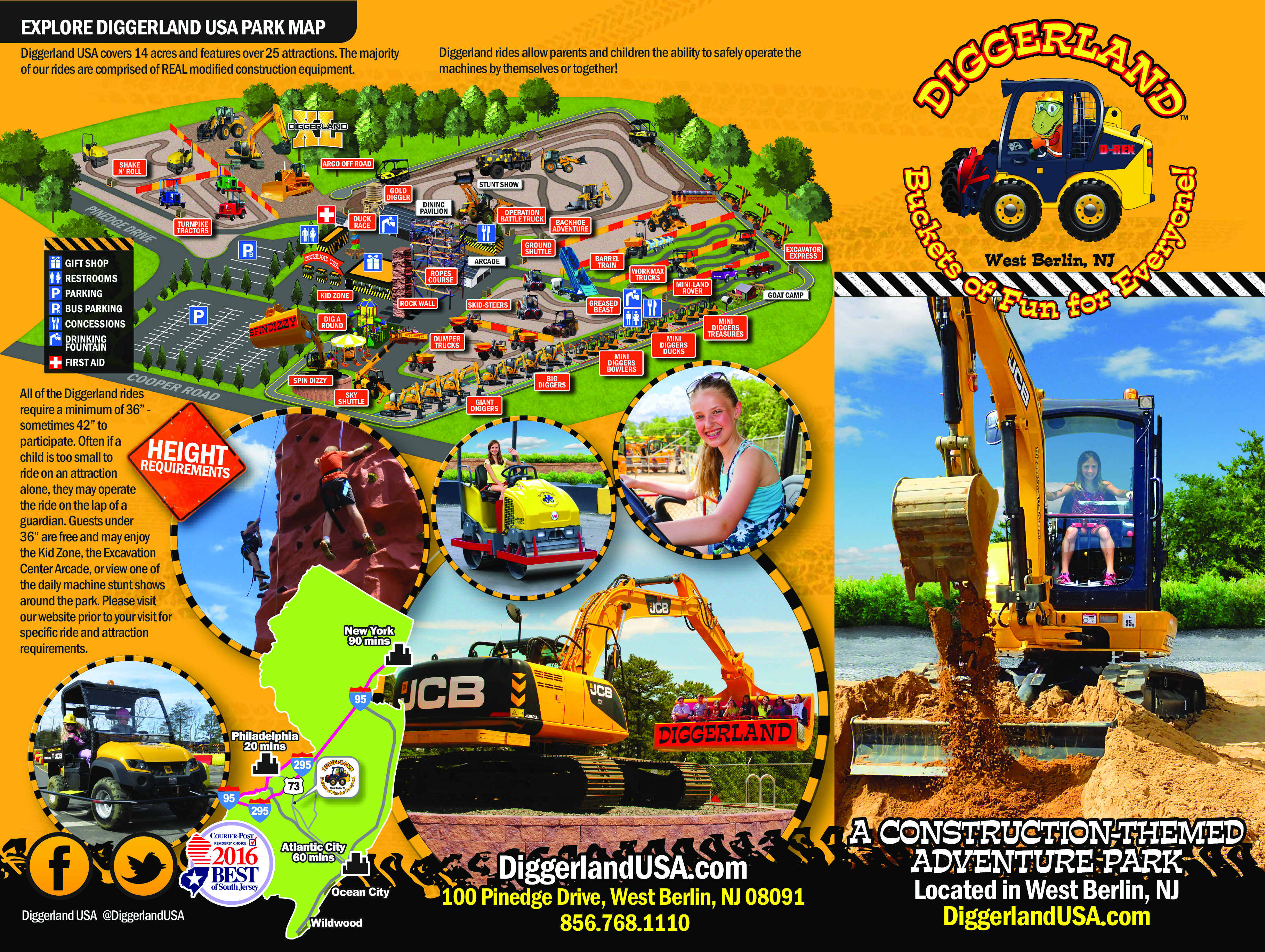 Diggerland Adventure Park West Berlin, NJ